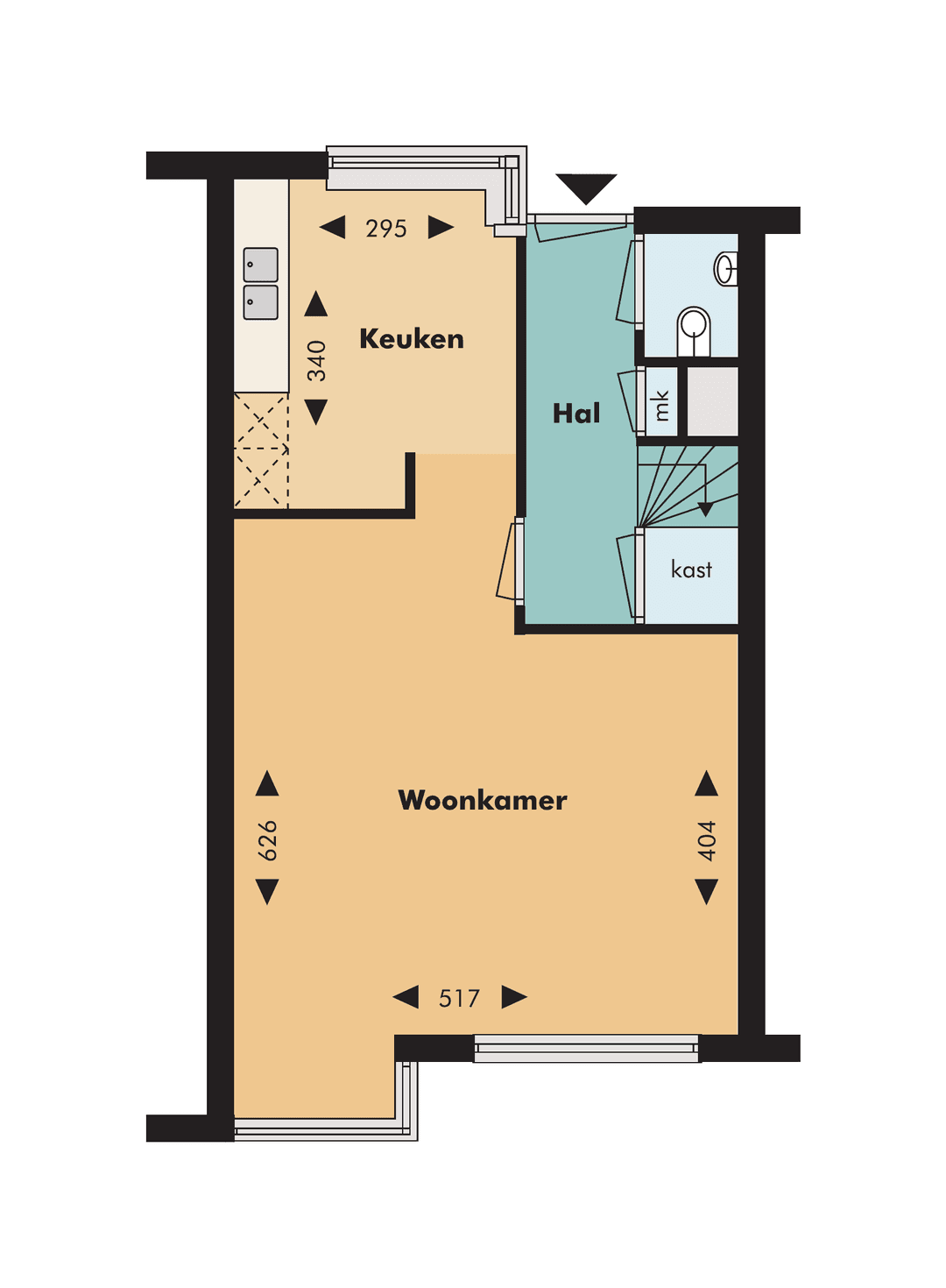 Apartment Ster Bastion 86, Velserbroek - For Rent