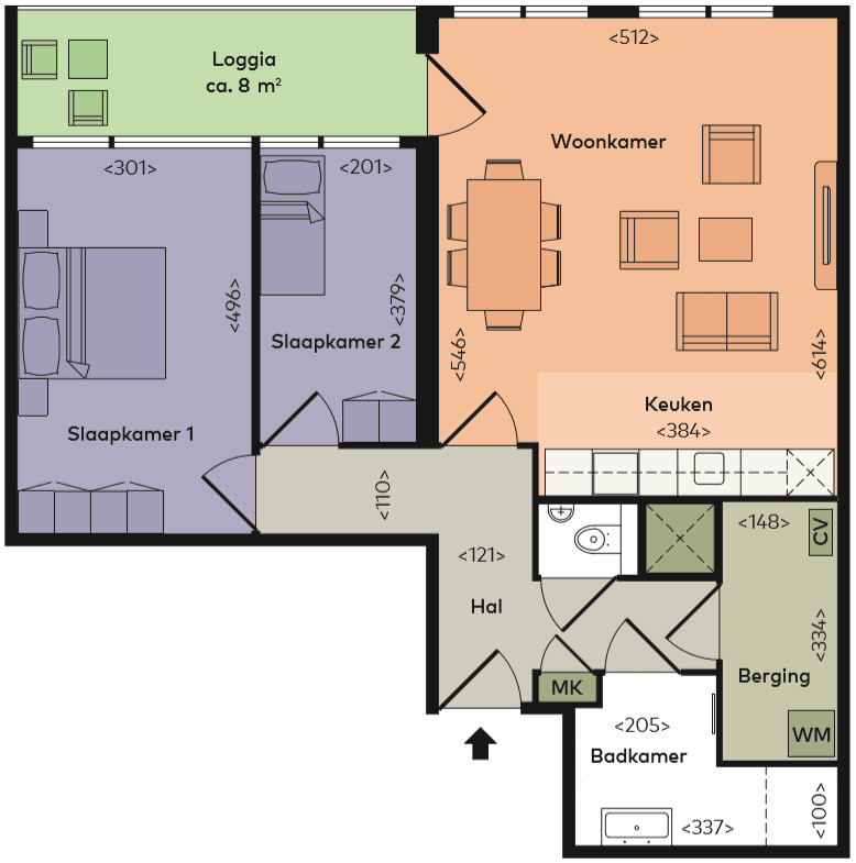 Apartment Betaplein 172, Leiden - For Rent