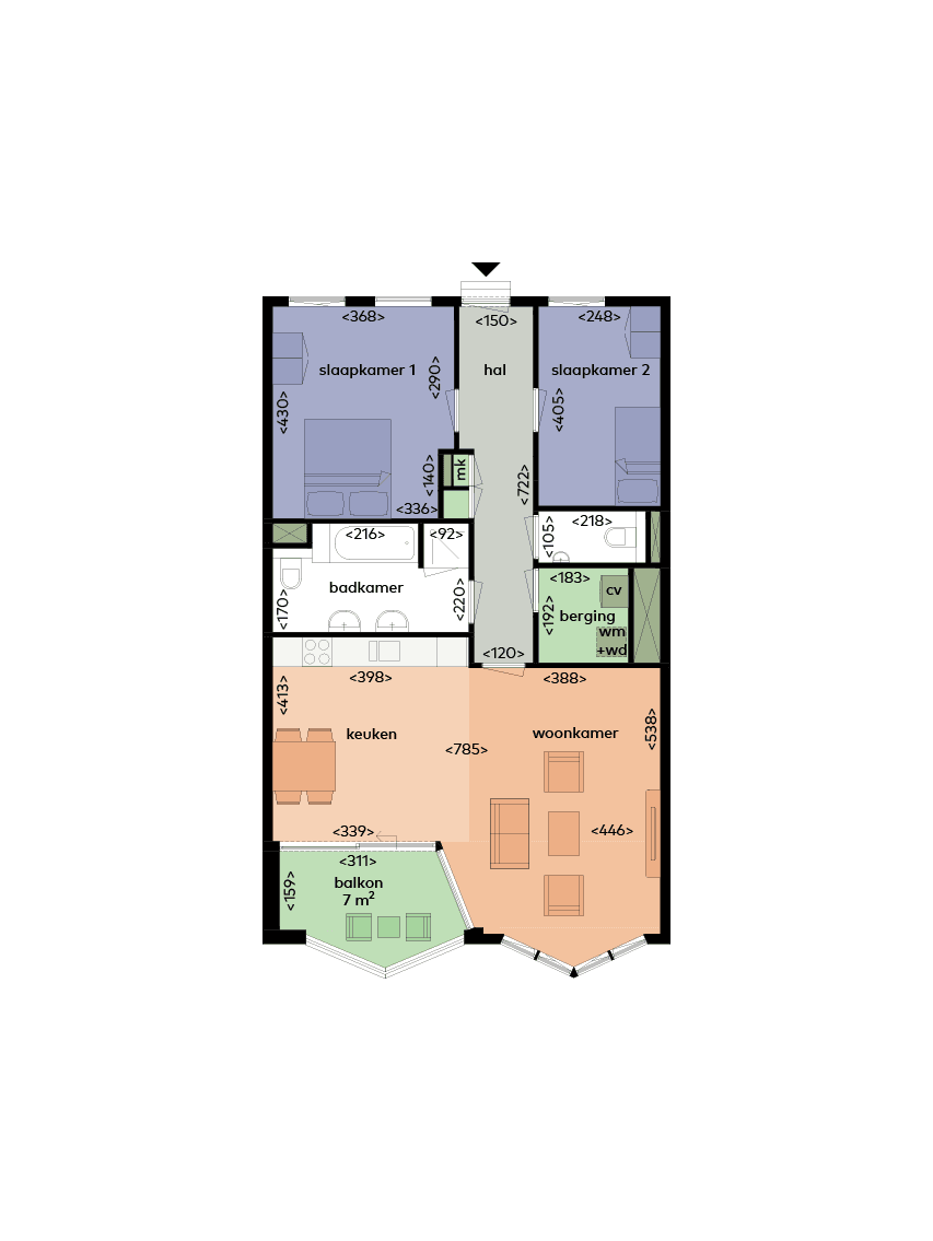 Apartment Parijsboulevard 99, Utrecht - For Rent