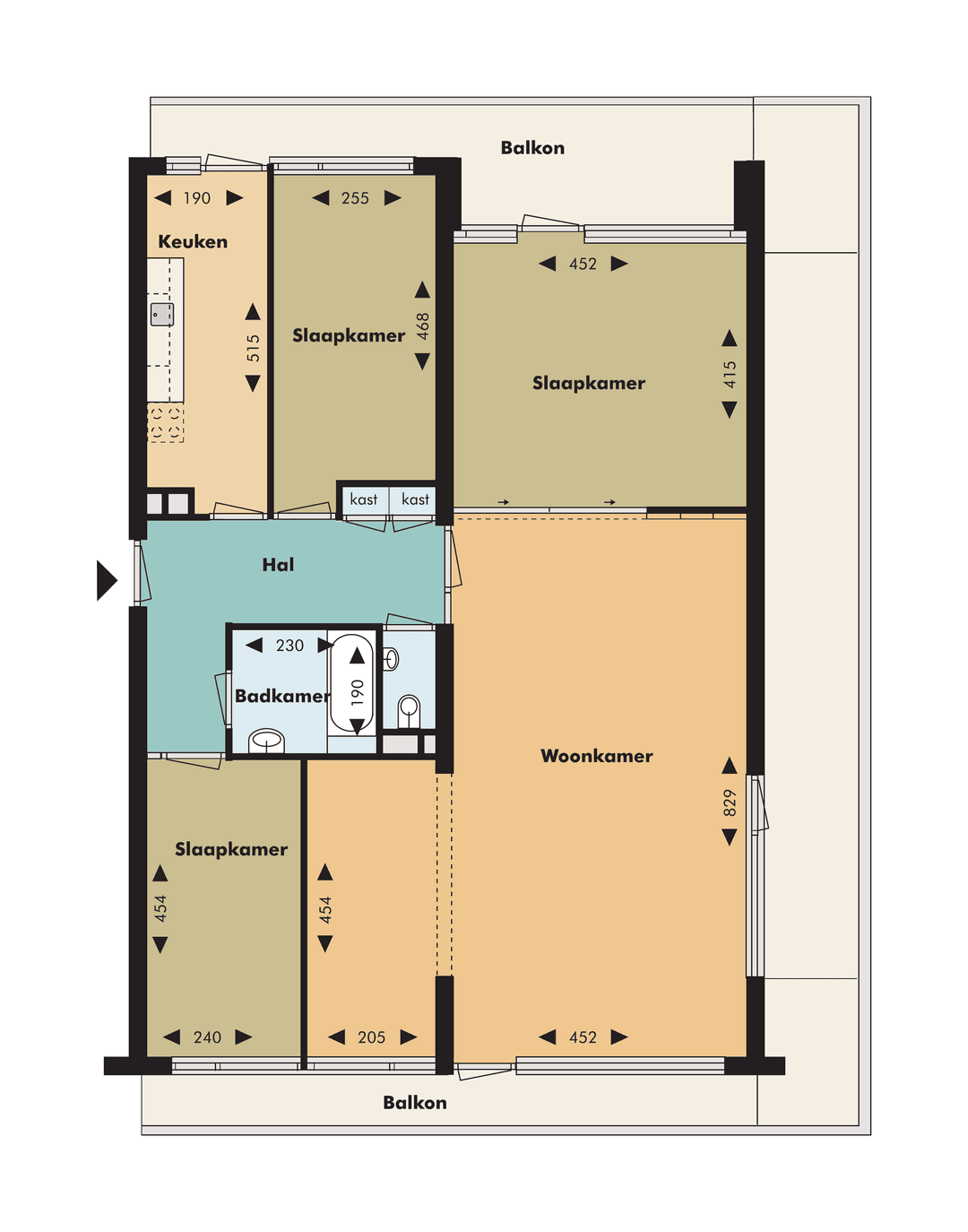 Apartment Sir Winston Churchillln 799, Rijswijk - For Rent