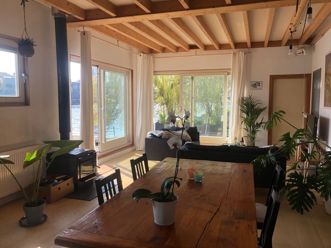 Apartamento Panamakade, Ámsterdam - Casa Flotante de 5 Habitaciones en Alquiler