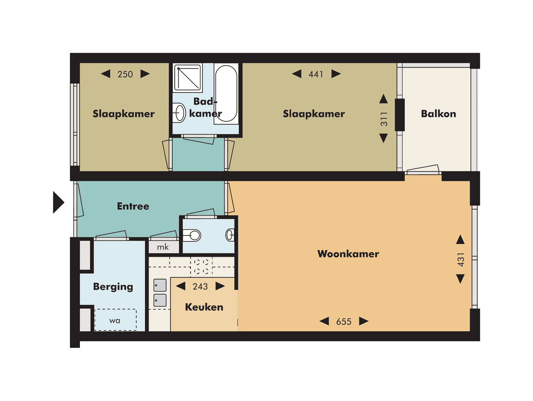 Apartment Schouwburgring 395, Tilburg - For Rent