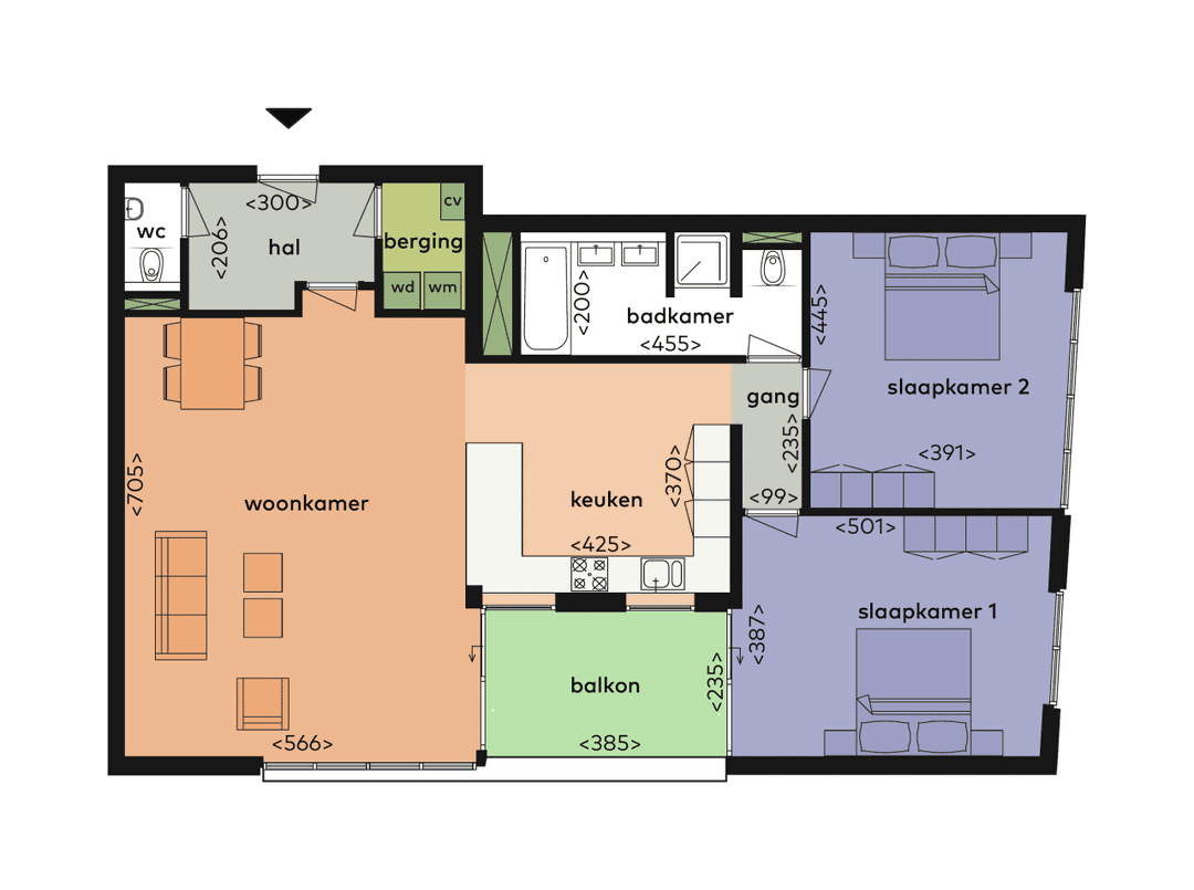 Apartment Ansjovislaan 290, Bergen Op Zoom - For Rent