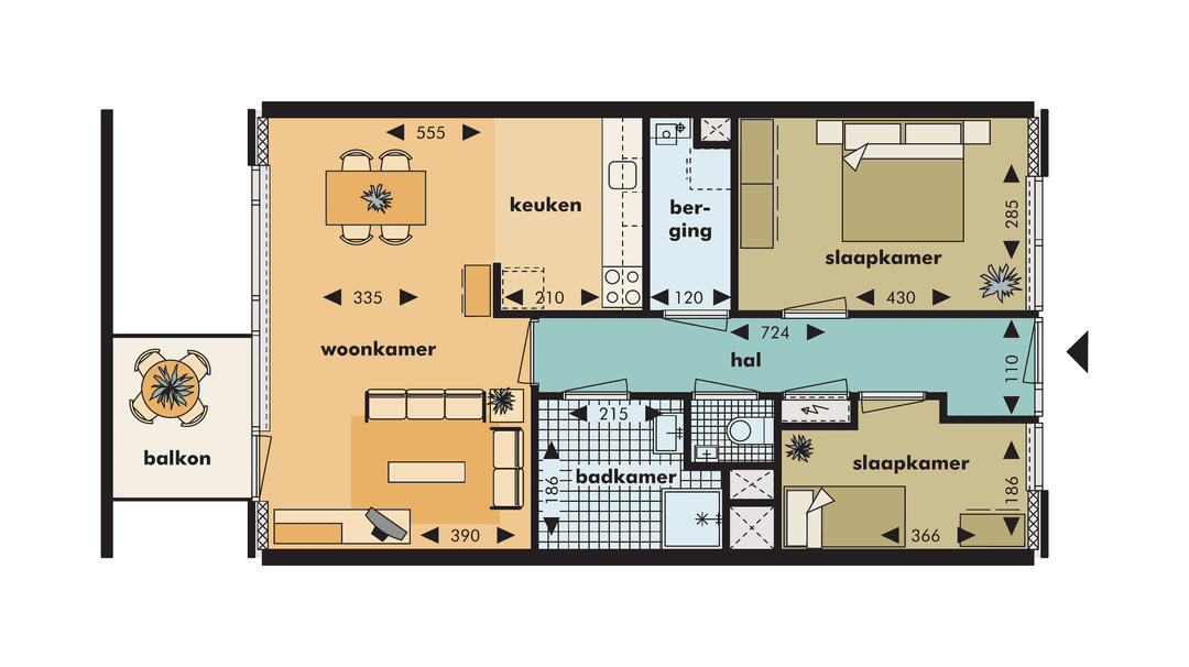 Apartment Haendelplein 141, Nieuw-Vennep - For Rent