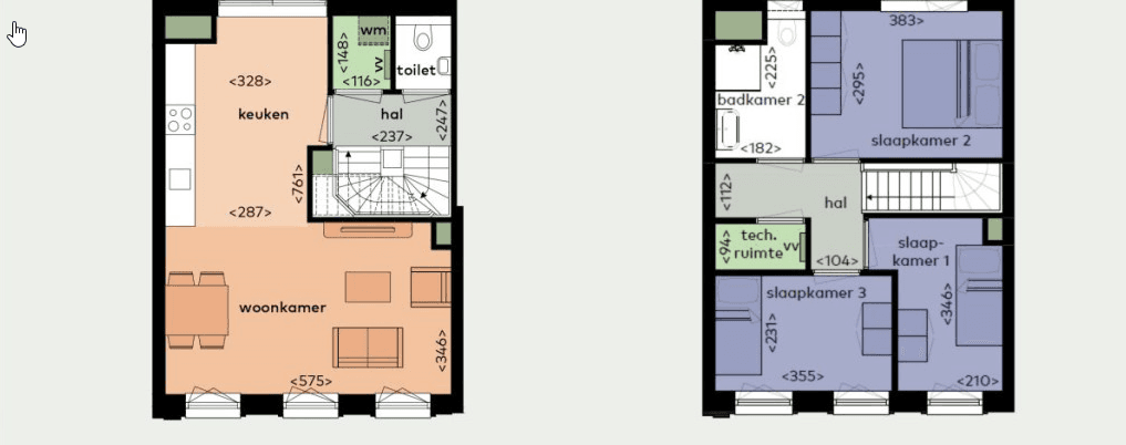 Maisonette Serviestraat 34, Almere - For Rent