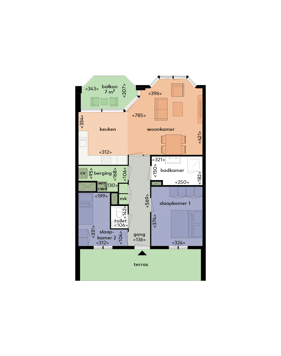 Apartment Wenenpromenade 94, Utrecht - For Rent