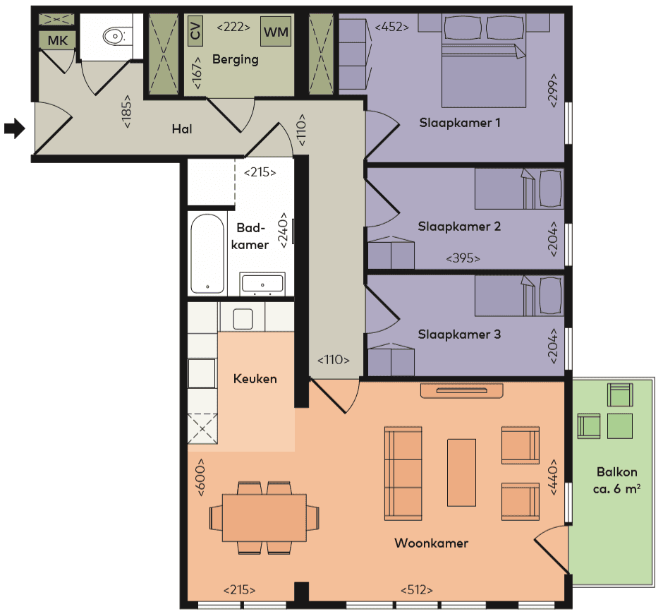 Apartment Betaplein 272, Leiden - For Rent