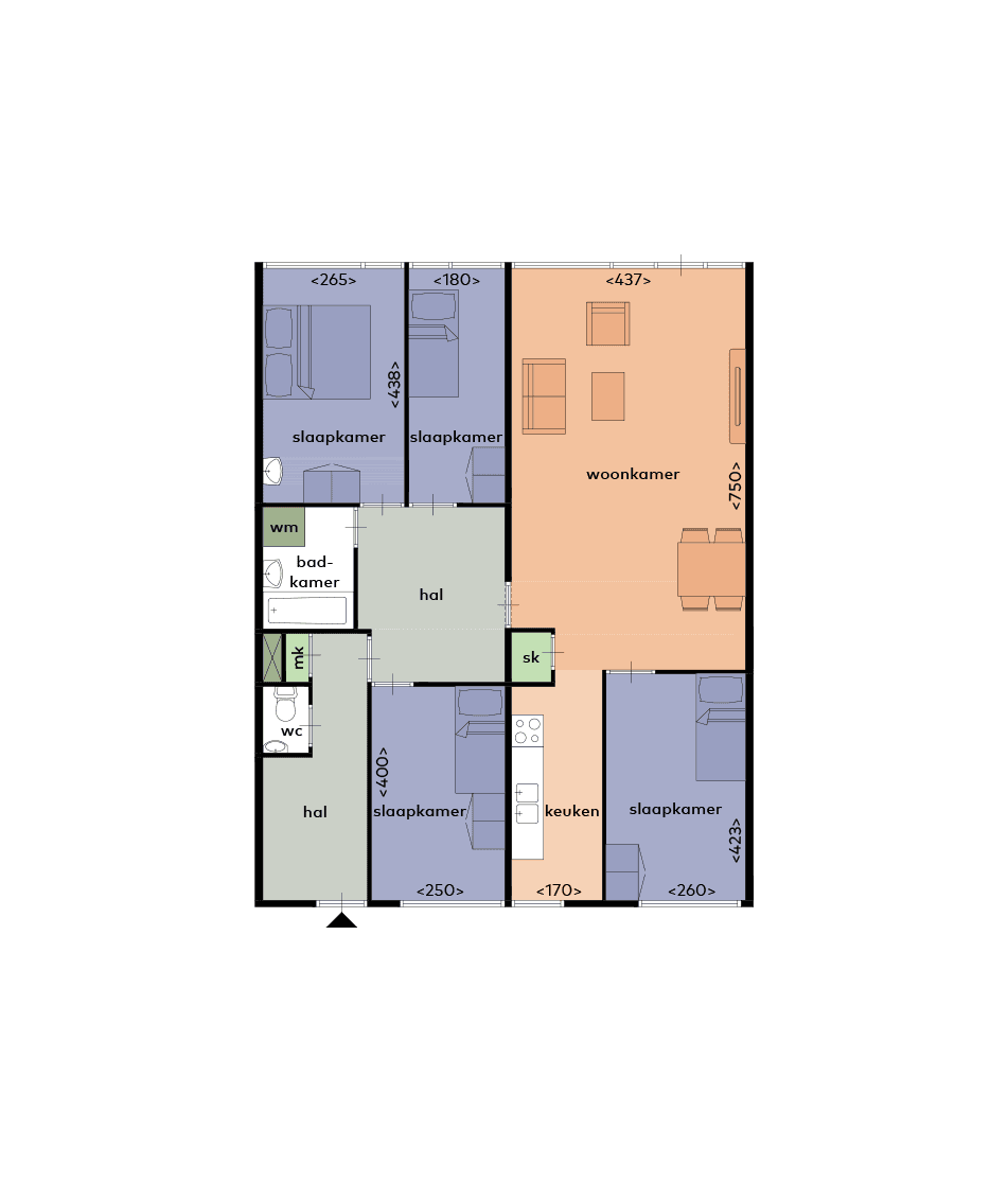 Apartment Klaverhof 68, Alphen Aan Den Rijn - For Rent