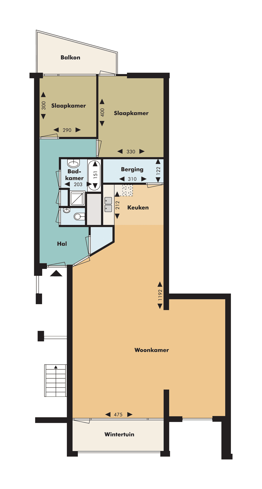 Apartment Ansjovislaan 117, Bergen Op Zoom - For Rent