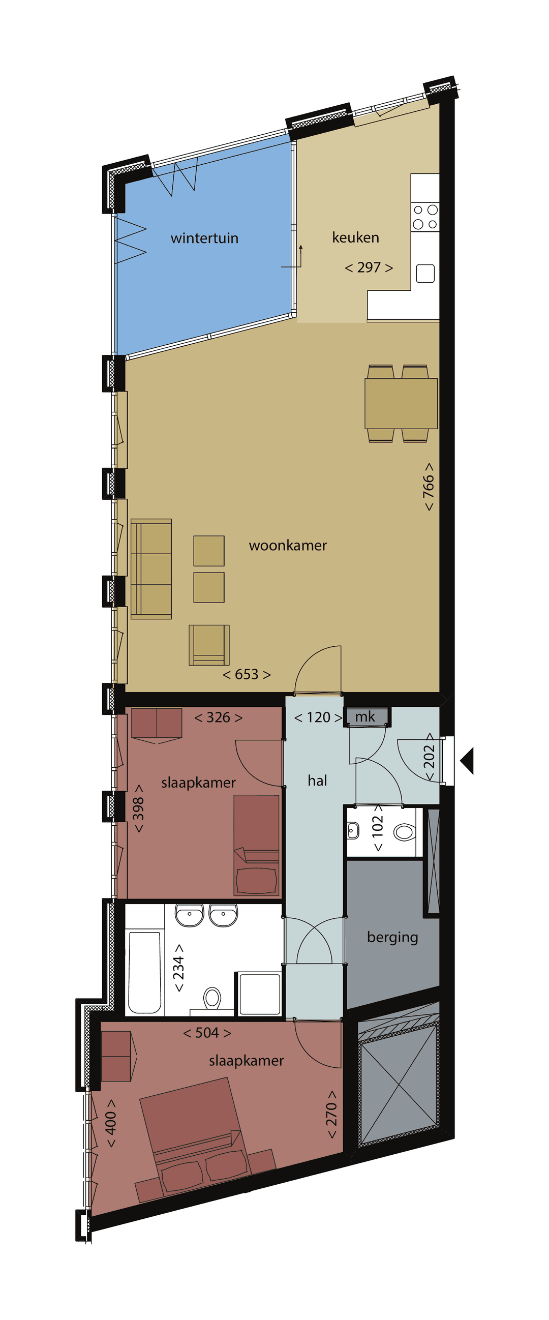 Apartment Terheijdenstraat 84, Breda - For Rent