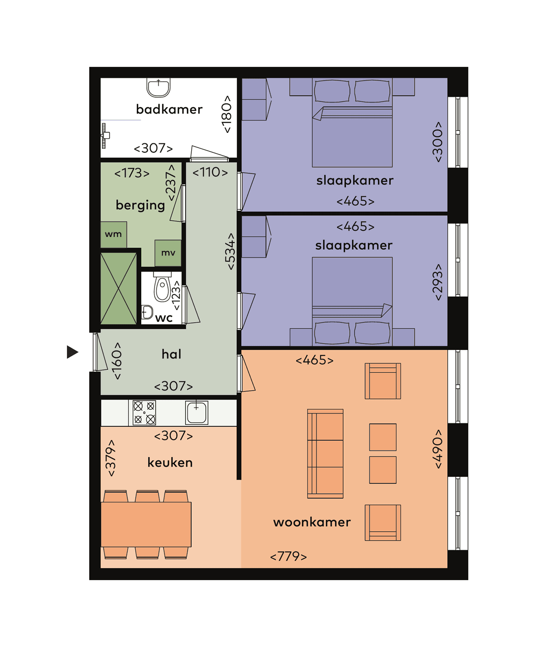 Apartment Wolbrantskerkweg 88 C, Amsterdam - For Rent