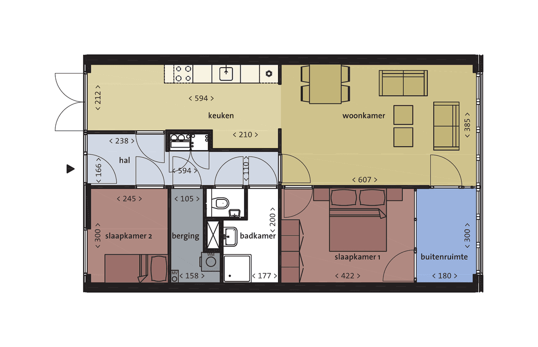 Apartment Bijlmerdreef 1112 B, Amsterdam - For Rent