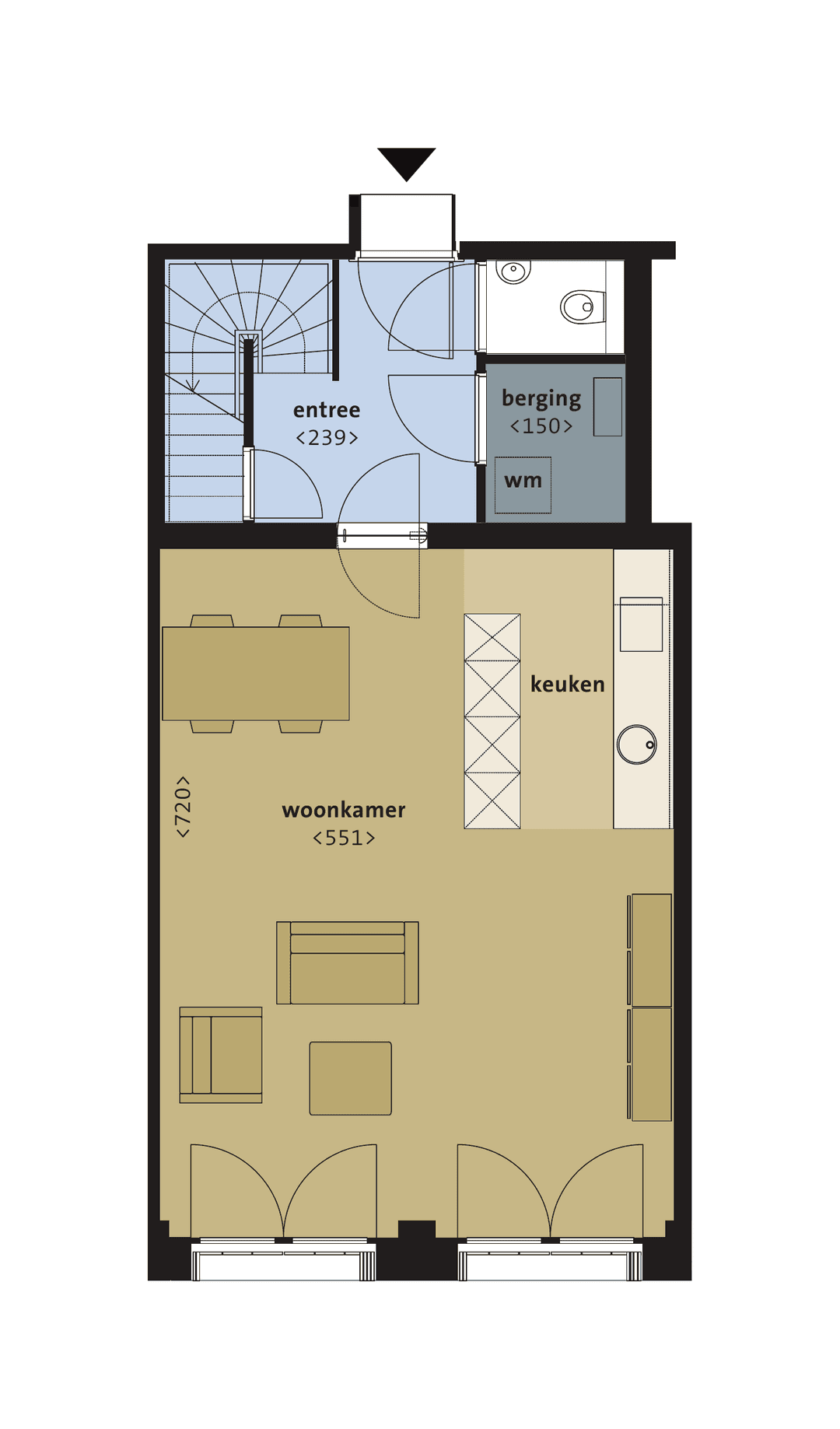 Maisonette Boschcour 7 A, Maastricht - For Rent