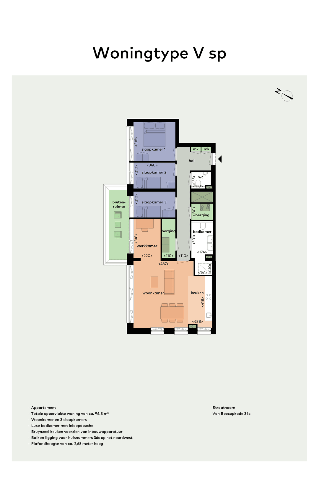 Apartment Van Boecopkade 36 C, 's-Gravenhage - For Rent