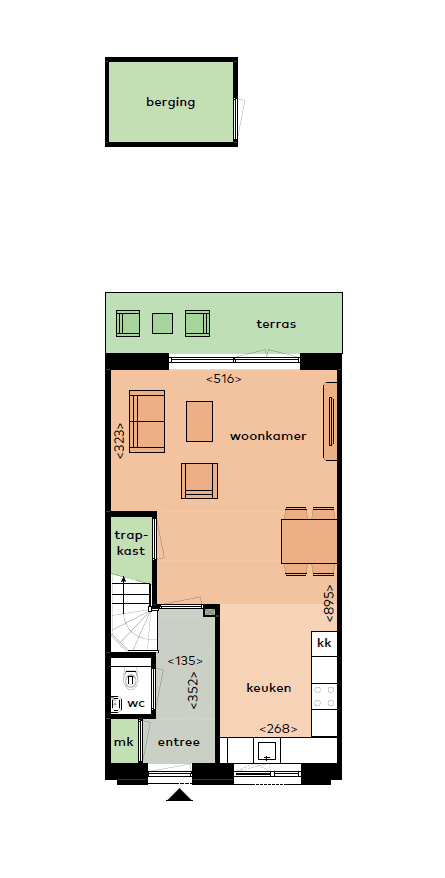 Abraham Bloemaart Corneliszstraat 14, Gorinchem - For Rent