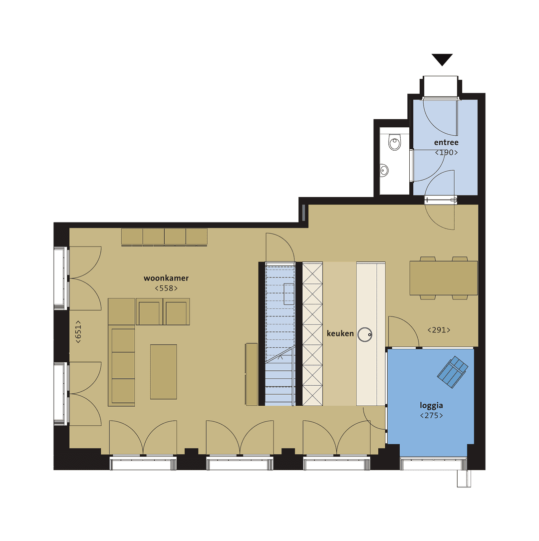 Maisonette Boschcour 8 A, Maastricht - For Rent