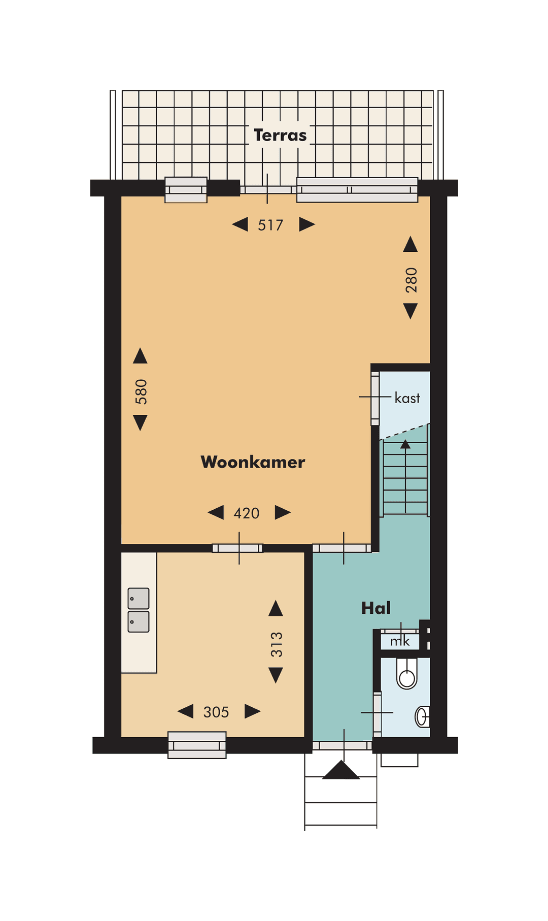 House Te Vlietstraat 5, Schiedam - For Rent