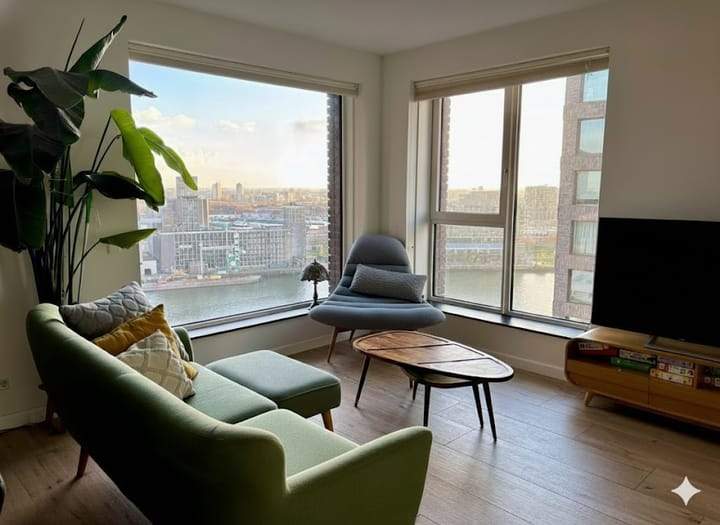 Apartment De Monchyplein, Rotterdam - For Rent
