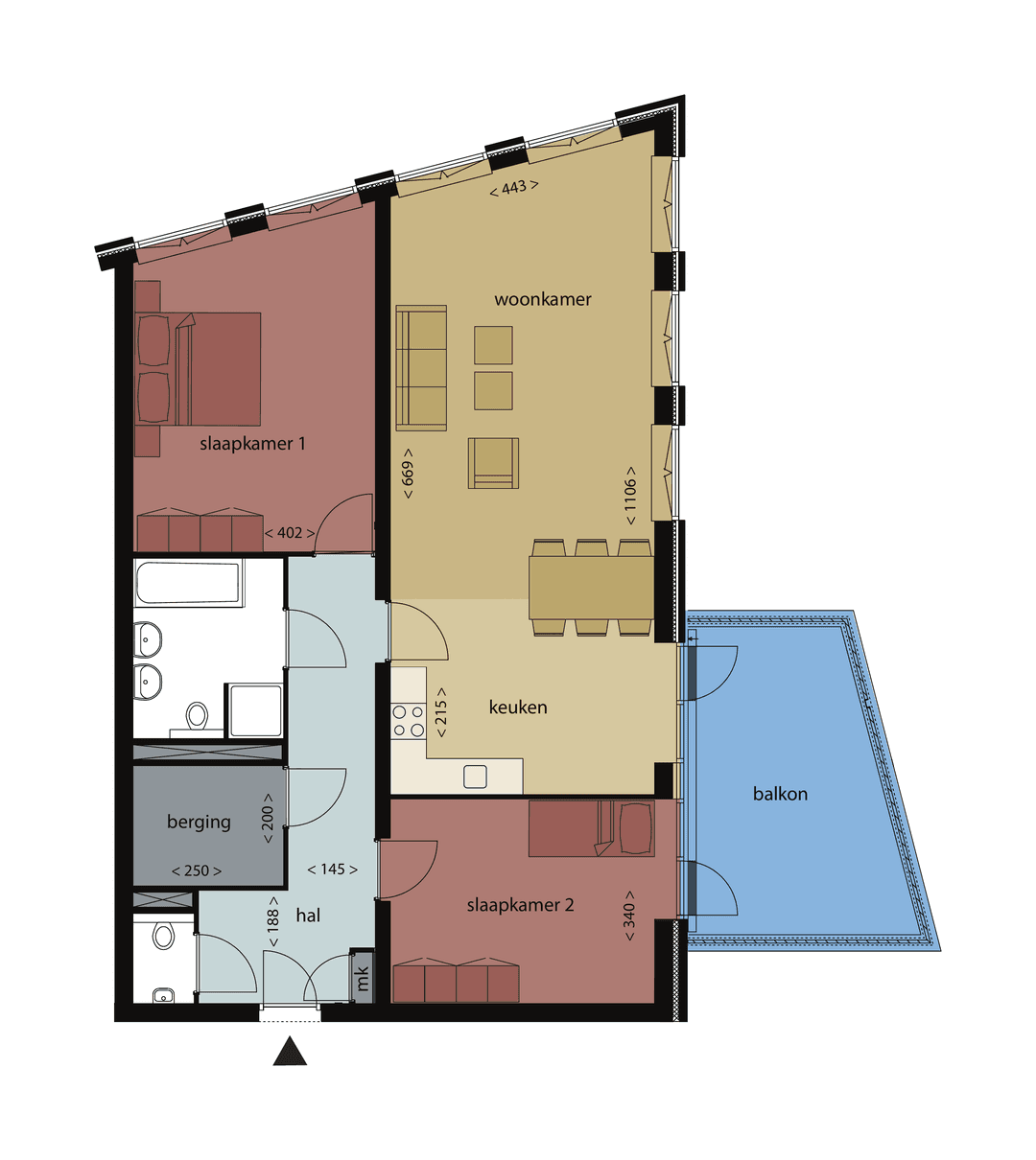 Wohnung Terheijdenstraat 86, Breda - Zu Vermieten