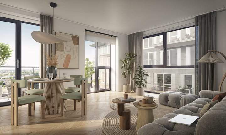 Apartamento de 3 Habitaciones Hogehilweg, Ámsterdam - Alquiler