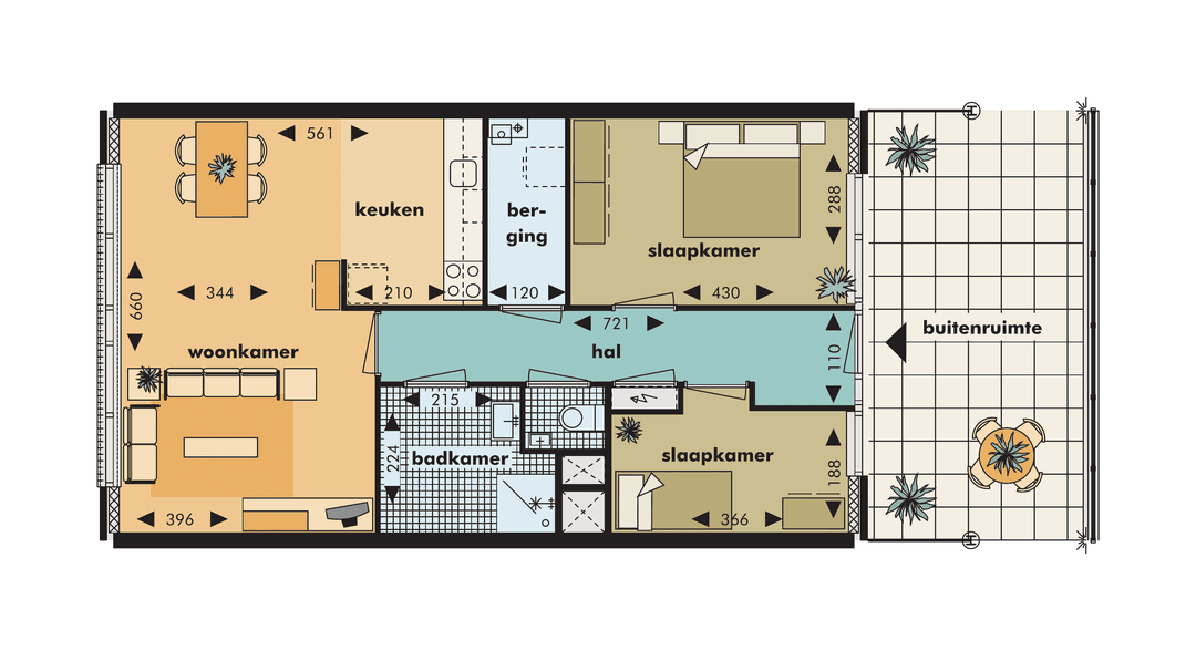 Wohnung Haendelplein 91, Nieuw-Vennep - Zu Vermieten