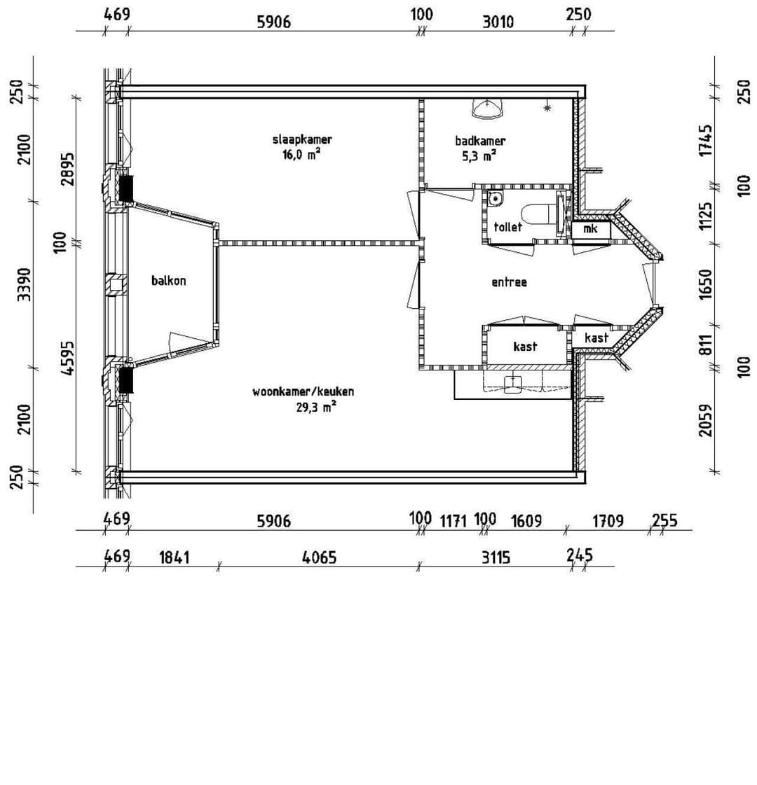 Apartamento Sluisdijkstraat, Den Helder - En alquiler