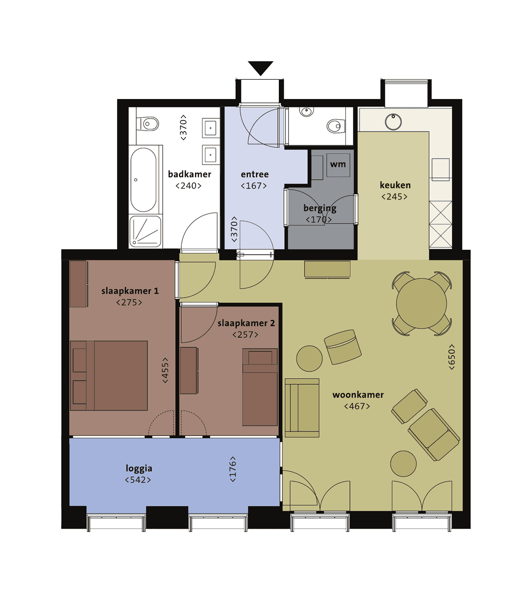 Wohnung Boschcour 41 D, Maastricht – Zur Miete